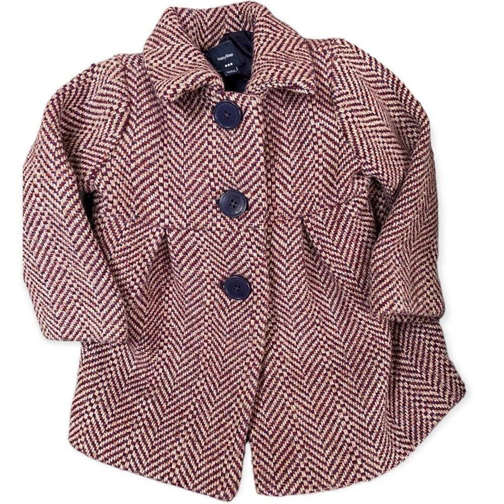 BabyGap Gap Adorable Wool Blend Coat in Wonderful Condition 12mo-18mo